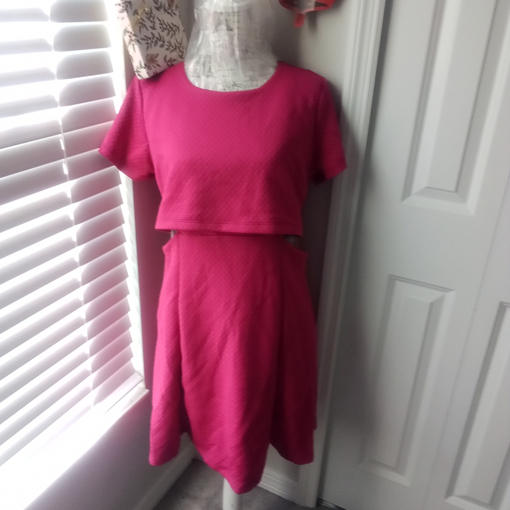 SHE, Fuchsia, mini dress